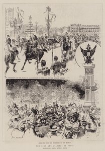 Tsaren og Czaritsa i Paris